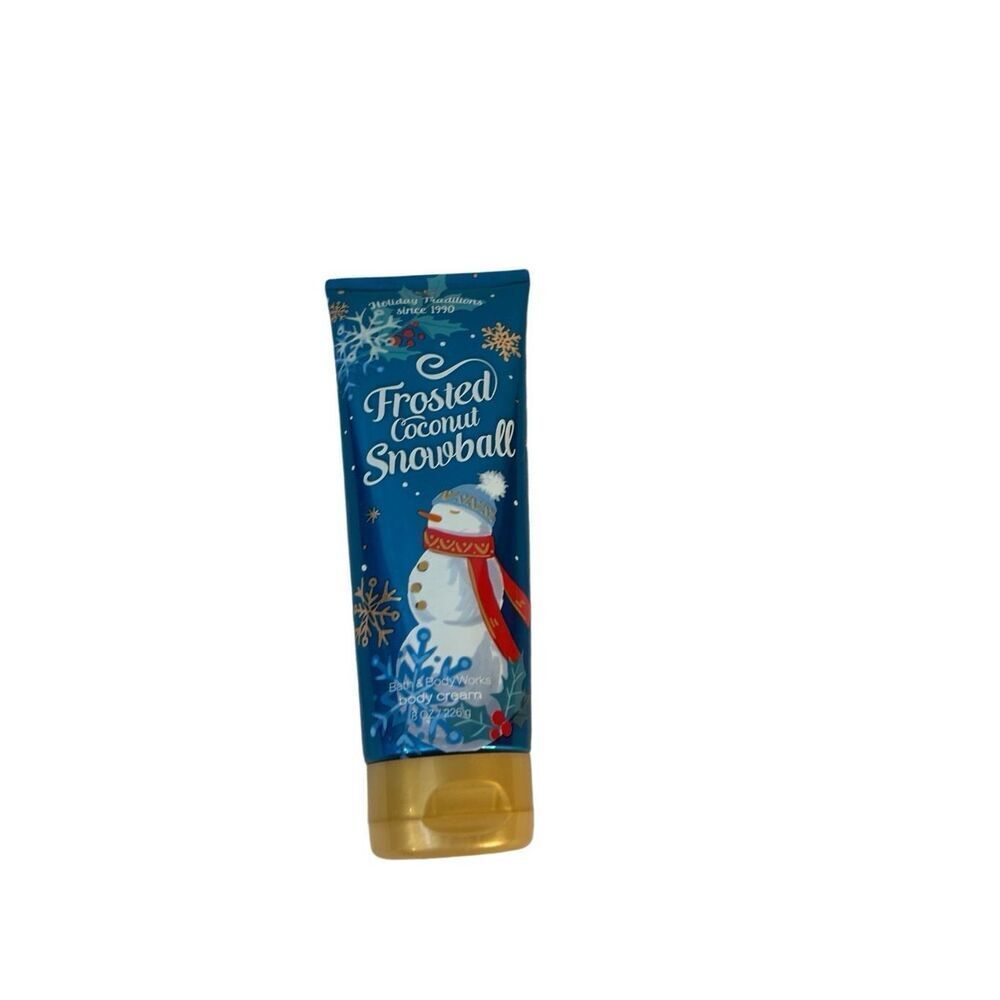 Bath Body Works Frosted Coconut‎ Snowball body cream 8oz
